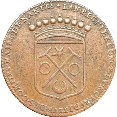 Token - Mayor of Nantes [44] - Jean Regnier, Sieur de la Souchais