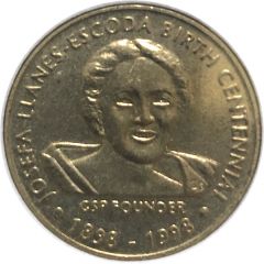 Token - Josefa Llanes-Escoda Birth Centennial