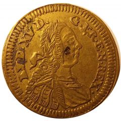Counter token - Louis XV Johann Adam Vogel