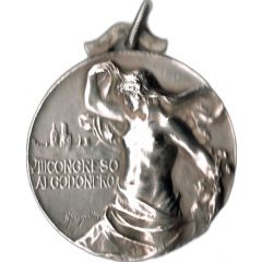 Medal - VIII Cotton Congress, Barcelona, ​​1911