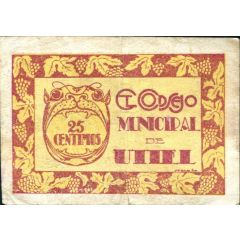 25 Céntimos Utiel