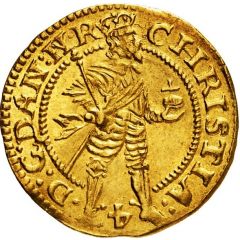 1 Ducat - Christian IV Hebræermønt