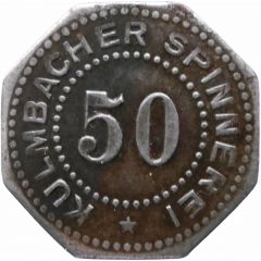 50 Pfennig - Kulmbach Spinnerei