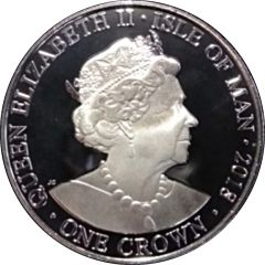 1 Crown - Elizabeth II 65th anniversary of coronation