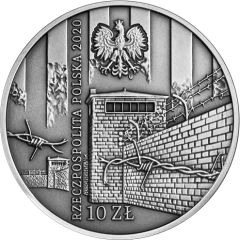10 Zlotys To Victims of the KL Warschau Concentration Camp