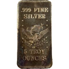5 Ounces - American Pacific Mint 8 Star Eagle