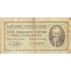 50 Céntimos Espluga Calva
