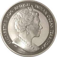 1 Royal - Elizabeth II Sea turtle, Silver bullion