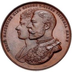 Medal - George V Coronation, J. Carter, bronze