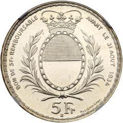 5 Francs Fribourg Shooting Festival