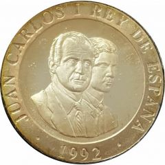 200 Pesetas - Juan Carlos I Cybele,silver