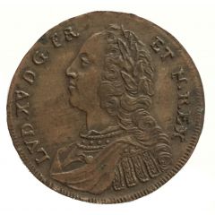Rechenpfennig - Louis XV Apollon