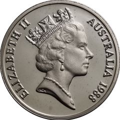 20 Cents - Elizabeth II 3rd Portrait
