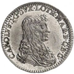 1/2 Teston - Charles IV