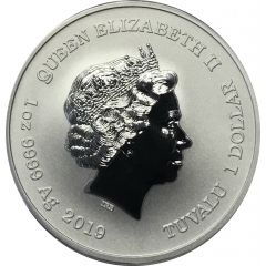 1 Dollar - Elizabeth II Captain America