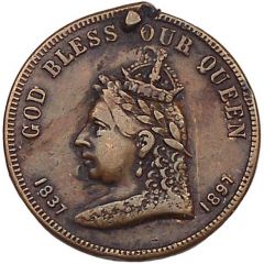 Medal - Queen Victoria Diamond Jubilee