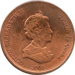 2 Pence - Elizabeth II 4th portrait, St. Helena Dependency