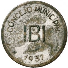 1 Peseta Ibi