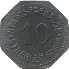 10 Pfennig - Strehlen