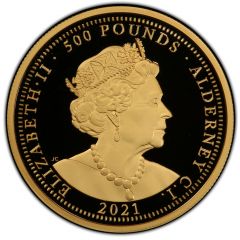 500 Pounds - Elizabeth II 95th Birthday, Gold 5oz