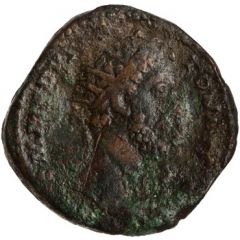 Dupondius - Commodus LIB AVG TR P V IMP IIII COS II P P S C, Liberalitas