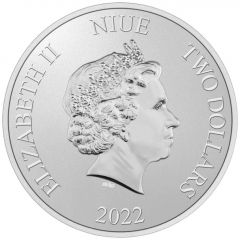 2 Dollars - Elizabeth II Darth Vader