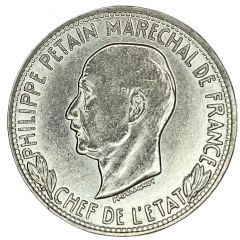Reproduction - 10 francs Pétain essai de Delannoy
