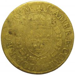 Jeton - Henri III - Jeton de la Chambre des Comptes du Roi - Janus
