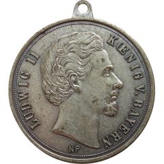 Medal - Ludwig II Sektkellerei Nymphenburg München