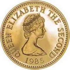 1 Pound - Elizabeth II St. Peter, Gold Proof