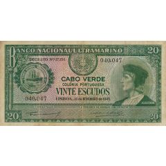 20 Escudos Bartolomeu Dias