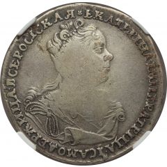 Poltina - Ekaterina I portrait to the right