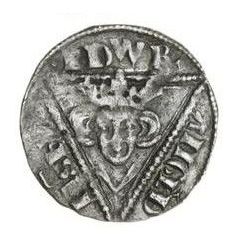 1/2 Penny - Edward I Second coinage, Class I, Dublin