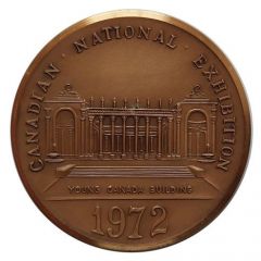 Medal - Canadian National Exhibition 1972