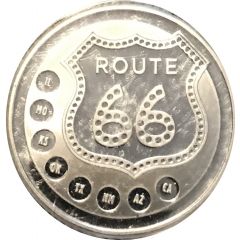 1 oz Silver Route 66