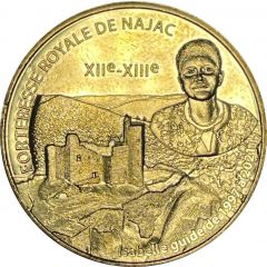 Jeton touristique - Monnaie de Paris - Forteresse royale de Najac