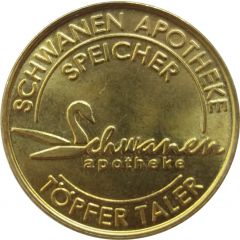 Töpfer Taler - Schwanen Apotheke Speicher