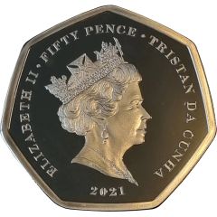 50 Pence - Elizabeth II Joan Clarke