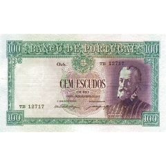 100 Escudos 6th. print, 1st. type