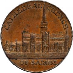 1/2 Penny Wiltshire - Salisbury / J. and T. Sharpes