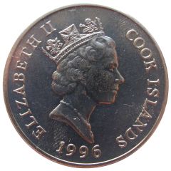 1 Dollar - Elizabeth II Peregrine falcon