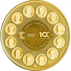 200 Lira Centenary of the Republic of Türkiye