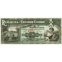1 Mil Réis Thesouro Nacional, 7th. Print