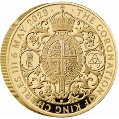 5000 Pounds - Charles III Coronation, Gold Proof