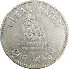 Token - Clean Water Car Wash Somerset, Pennsylvania