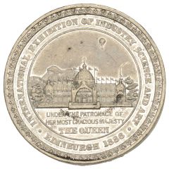 Medal - Victoria International Exhibition of Industry, Science and Art