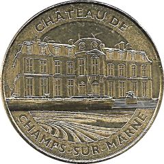 Monnaie de Paris Tourist Token - Château de Champs-sur-Marne