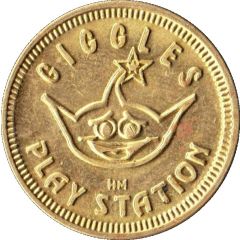 Arcade Game Token - Giggles Play Station Pepsi