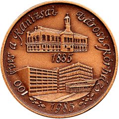 Medal - 100 years of the Kanizsa city hospital