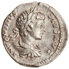 Denarius - Caracalla PART MAX PONT TR P IIII